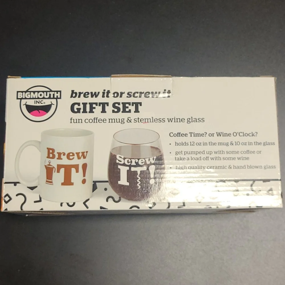 Bigmouth inc Brew it or screw it Gif set - Picture 7 of 7